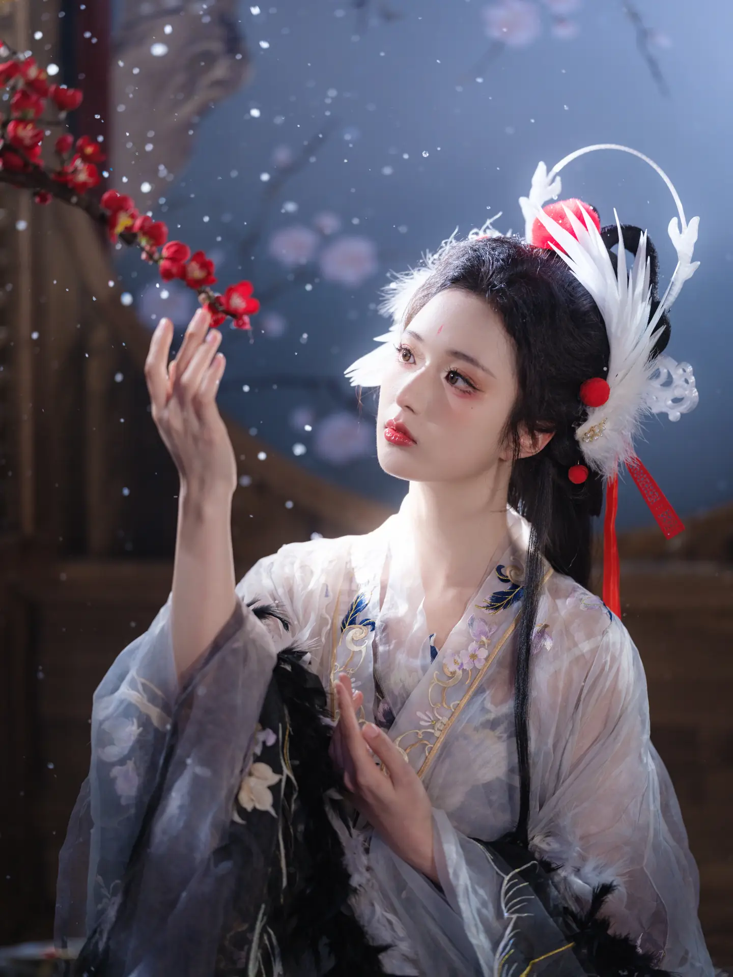 动物园摄影会古风人物作品